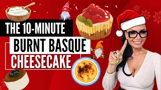 The 10 minute burnt basque cheesecake -Bridget's Christmas Special Cooking Class - Part 5