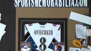 Framed Alexander Ovechkin Signed Jersey