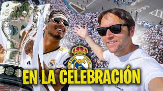 Vivo La Celebración Del Real Madrid En CIBELES Desde UN TEJADO