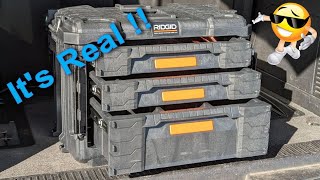 Updates & The RIDGID Pro Gear Drawers Toolbox