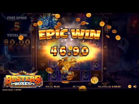 Busters Bones Online Slot from Net Entertainment