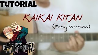 Video thumbnail of "Chord Gitar "Kaikai Kitan - Eve" Jujutsu Kaisen Op"