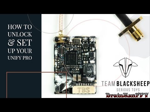 TBS Unify Pro | How to Unlock & Set up Your Channels