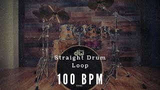 Drum Loop - Straight - 100 Bpm - Groove