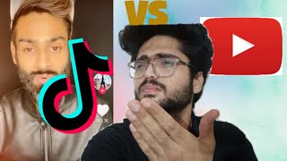 YouTube vs tik tok carryminati amir siddiqui reply to tik tokers| virajzilla virajarora