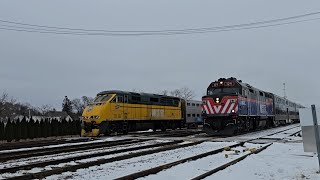 All-Day Saturday Metra Railfanning at Crystal Lake (3rd January 2026)