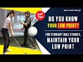 Straight ball striking low point control  golf tips vol23 by angel martinez 