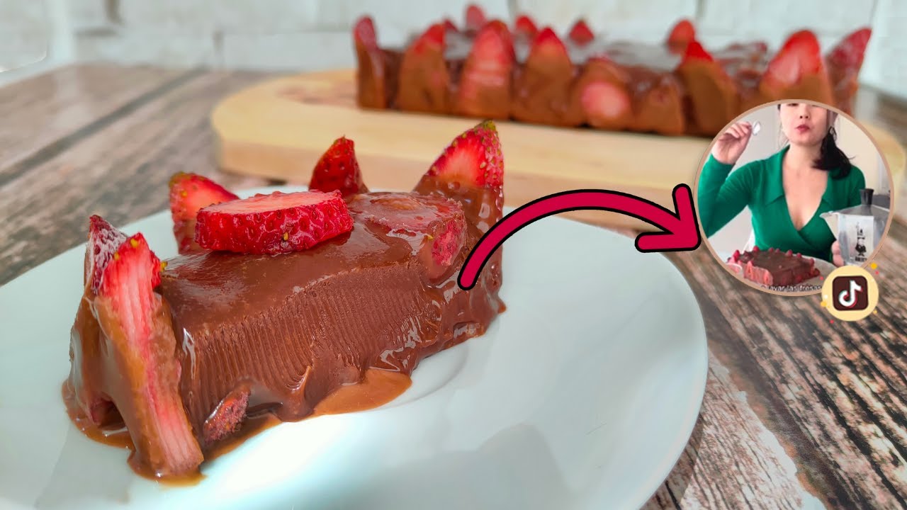 PROBANDO RECETA DE TIK TOK ¿FUNCIONA? Fresas con Salsa de CHOCOLATE 🍫