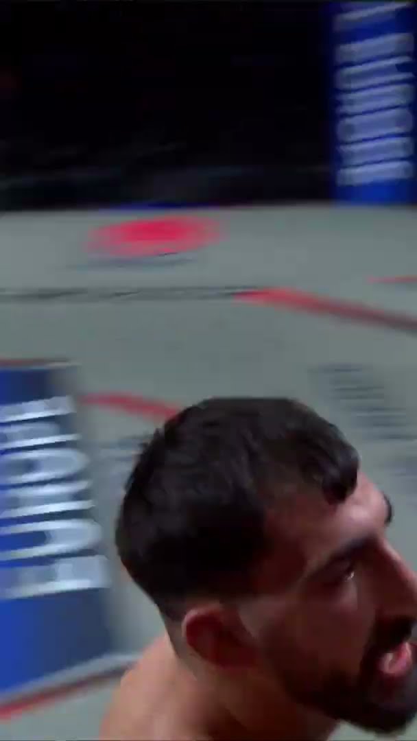 Florim Zendeli put him to SLEEP! ?#MMA #PFL #Shorts