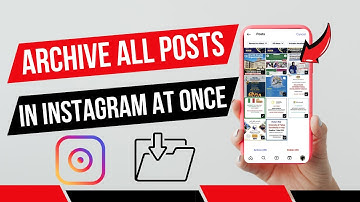 How to archive all instagram posts at once