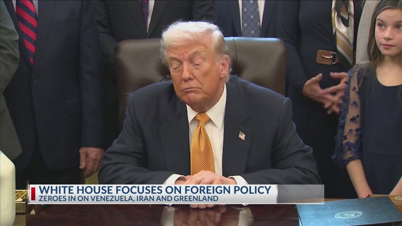 White House focuses on foreign policy