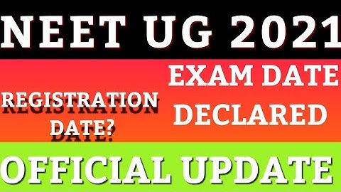 NEET 2021 EXAM NEWS TODAY| LATEST UPDATE| EXAM DATE || #NEET #NTA