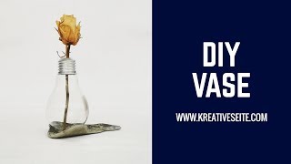 Diy Anleitung Upcycling Vase Aus Einer Gluhbirne Wie Entfernt Man Das Innere Einer Gluhbirne Youtube