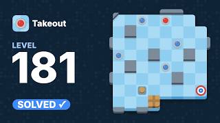 Takeout: Level 181 Solution | Curling Puzzle