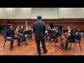 Chamber orchestra  student symphony orchestra  chamber concert spring 2024