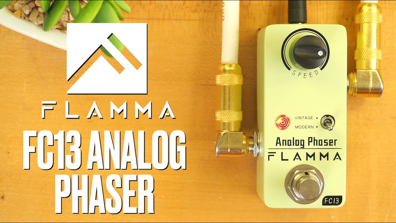 Flamma // FC13 Analog Phaser (Demo) - YouTube