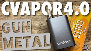 【加熱式タバコ】超人気ヴェポライザーの新色＆葉詰まり解消法を紹介『C-VAPOR4.0(シーベイパー４) ガンメタル』 ~電子タバコ/レビュー~