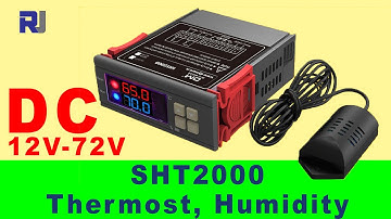Using DIYMore SHT2000 DC Digital Thermostat - RJT200