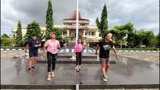 Line dance Ngapain Repot