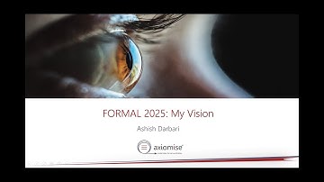 Formal Verification 2025: My Vision
