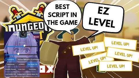 DUNGEON QUEST | KINAYO SCRIPTS BEST SCRIPT IN THE GAME 2025 | KILL AURA, INF RAID, INF EXP