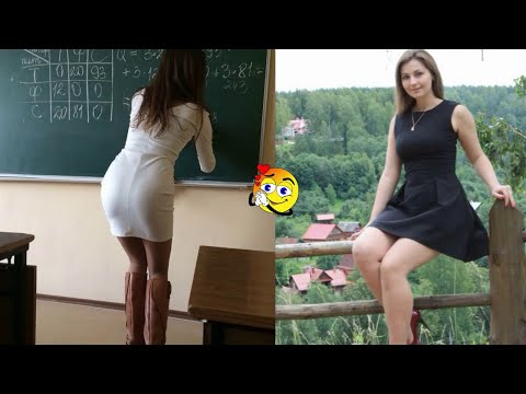 Стройная-Очаровательная учительница из России 'Юлия Дмитриева'