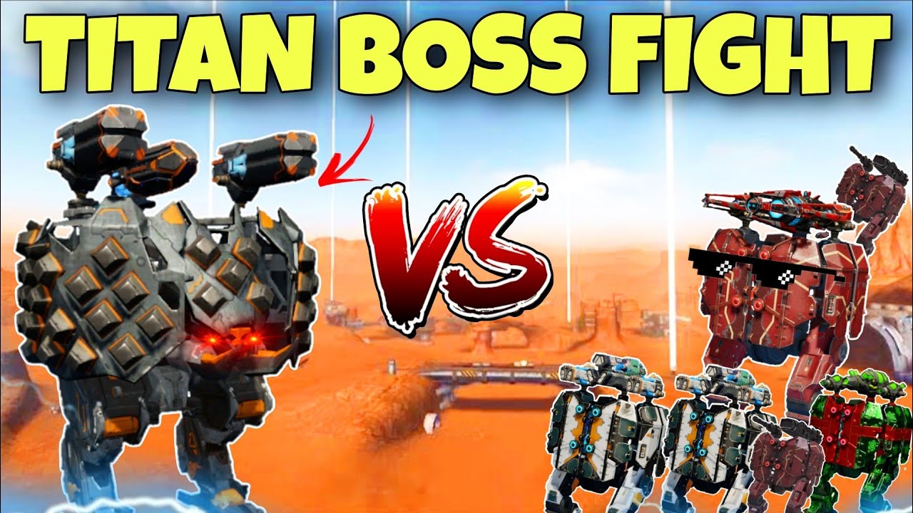🔥 TITAN ROOK VS SHELL ARMY 1VS6 BOSS FIGHT || WAR ROBOTS WR || - YouTube