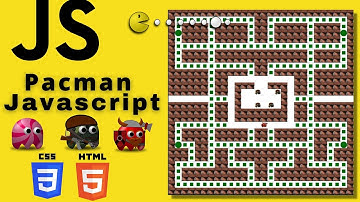 PacMan Game With JavaScript | Build Game With Pure JavaScript | JavaScript Project For Beginners