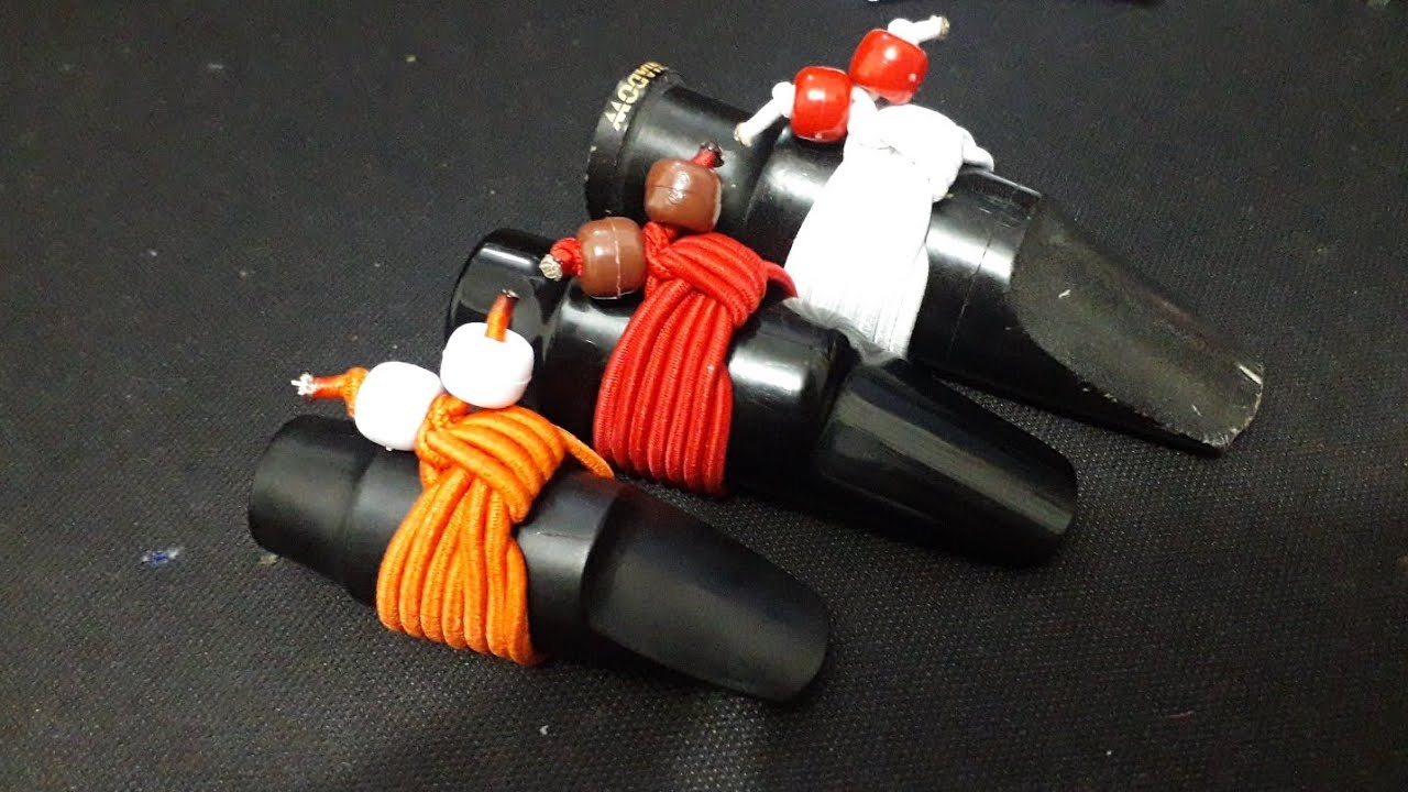 Abraçadeira de Sax com Cordão de Elástico...