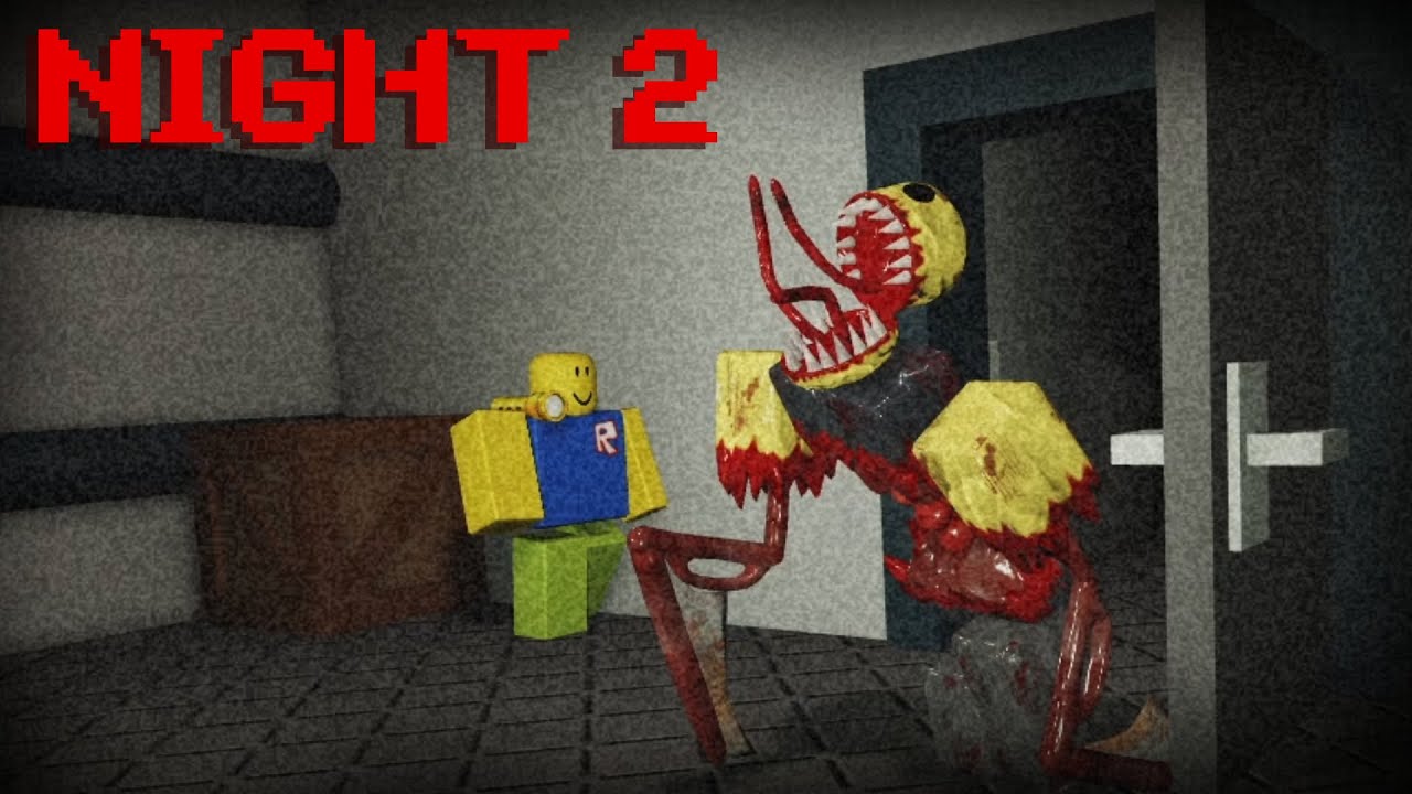 3 идиота выживают в резне на фабрике | Roblox Residence Massacre Night 2