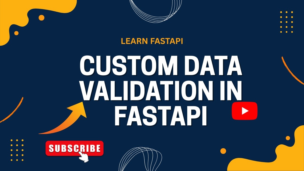 Custom Data Validation in FastAPI | FastAPI tutorial in Hindi | # ...