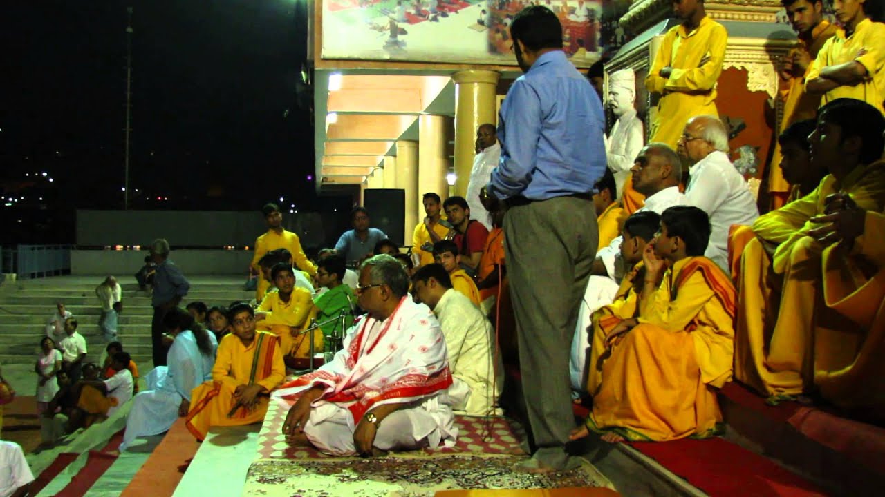 Facilitation of Dr B D Tripathi at Rishikesh