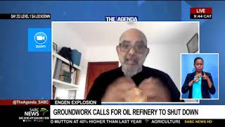 Engen Explosion | Previous calls for Durban oil refinery to shut down: Bobby Peek