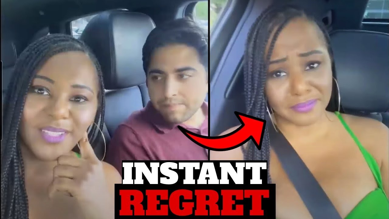 "I'm The Prize" | Entitled Woman Won't Leave Guy's Car Until He Takes ...