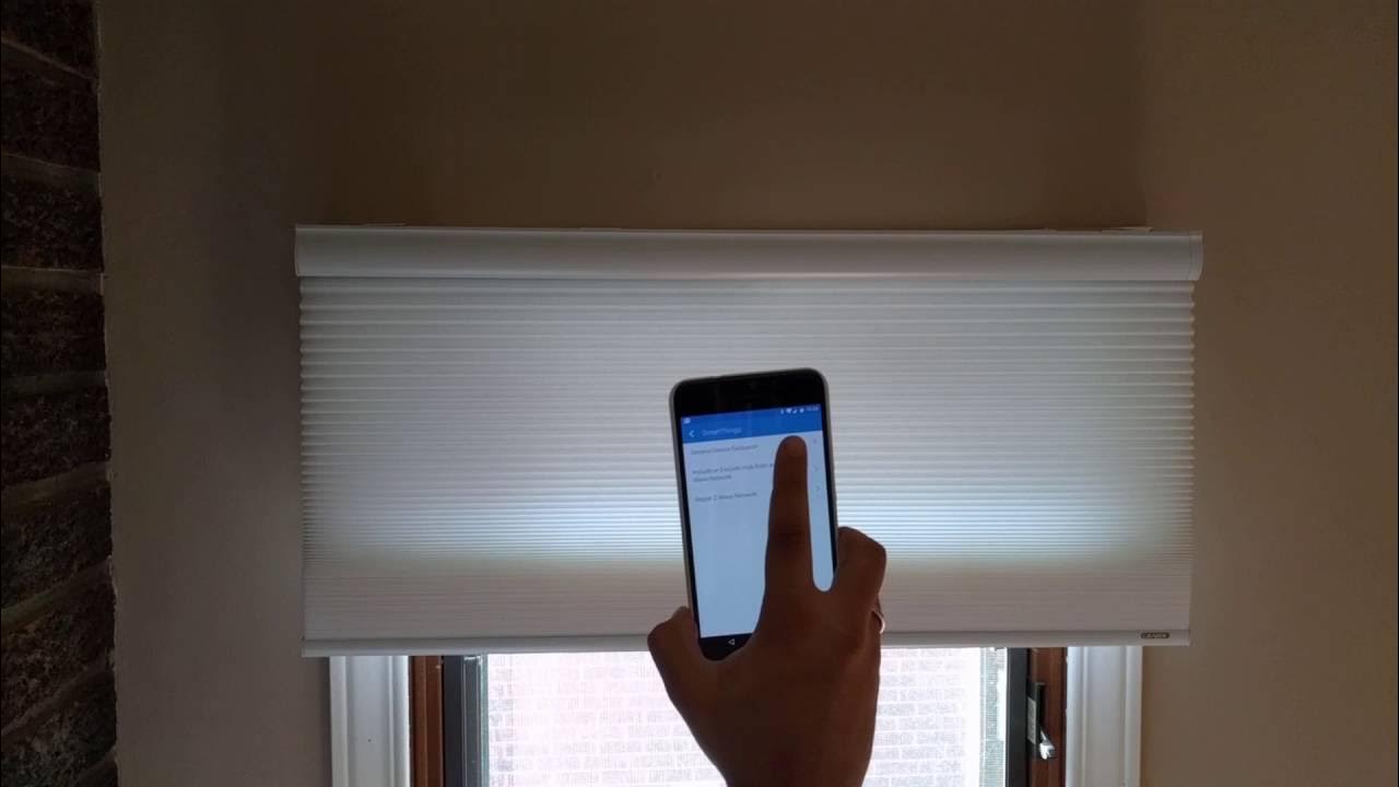 Removing Graber Vitrual Cord Zwave shades to SmartThings ZebraBlinds