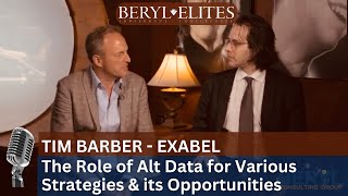 INTERVIEW 🎙️ Tim Barber of Exabel discussing Alt Data, their Benefits and Challenges