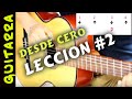 Leccion 2 guitarra desde cero  para principiantes