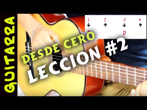 Leccion #2 guitarra DESDE CERO - para principiantes