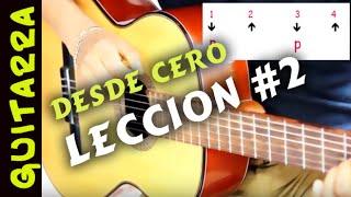 Leccion #2 guitarra DESDE CERO - para principiantes