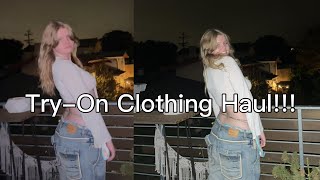 Mini Try-On Clothing Haul!! | Thrift and Flea Market #tryonclothinghaul