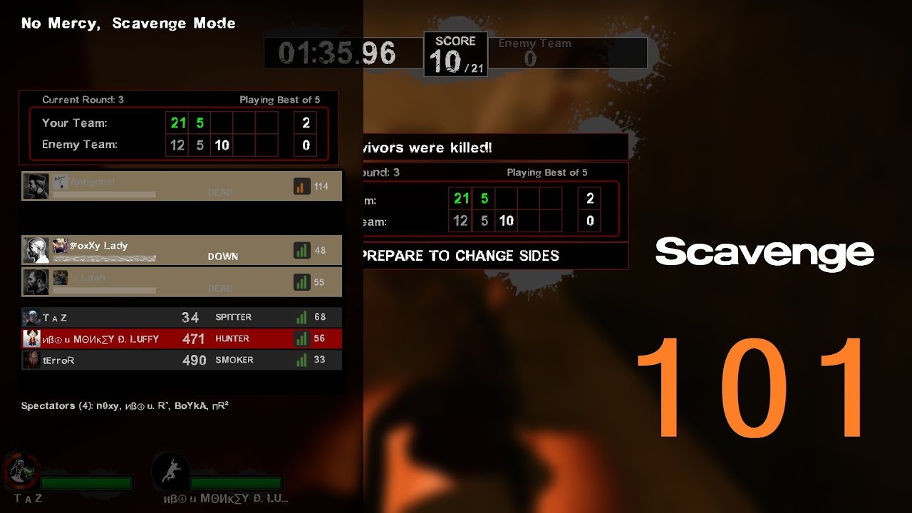Scavenge 101 (L4D2) - YouTube