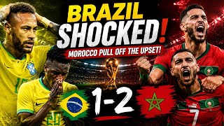 Brazil vs Morocco: The Shocking Result Nobody Expected! 😱 #fifaworldcup 