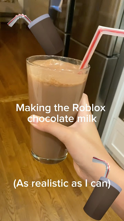 Roblox chocolate milk!! #roblox #nostalgia #chocolatemilk #bloxycola #meme Don’t look at sound!