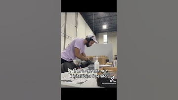 Yall know I’m always doing something. Got a new job as a digital print operator, and I love it