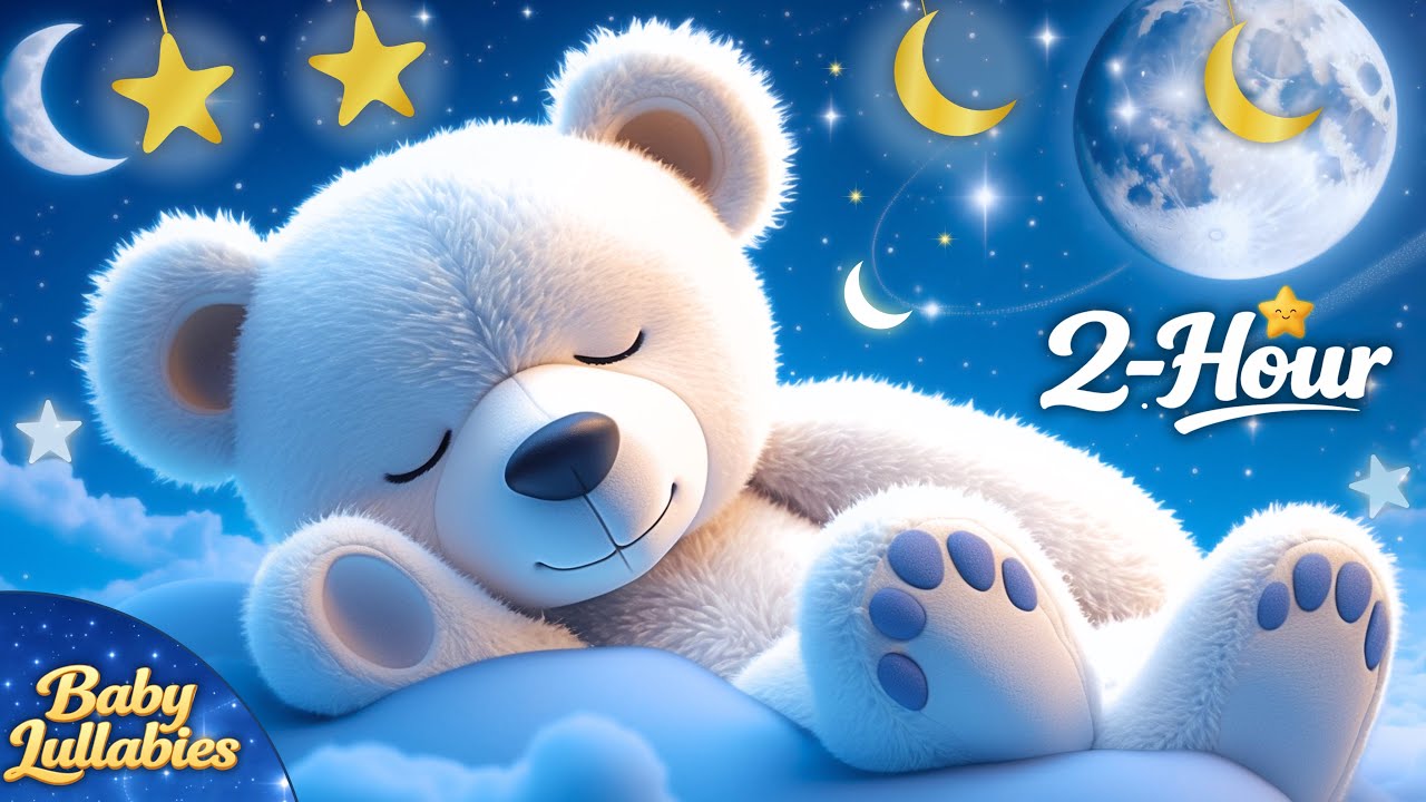 Колыбельная Брамса 2 ЧАСА 🌙 Музыка для сна малышей  🧸 Rock-a-bye Baby & Hush Little Baby