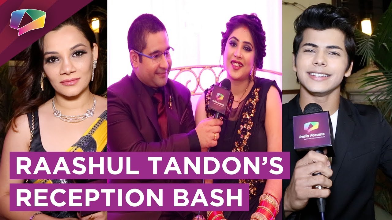Raashul Tandon’s Reception Bash | Siddharth Nigam, Smita Bansal & More | Exclusive