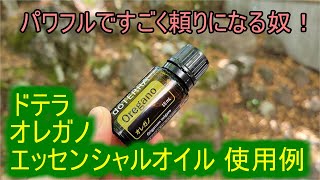 ドテラ オレガノ エッセンシャルオイル 　僕の使い方　　実はすごく頼りになる優れもの。限定的な使い方でも欠かせない。