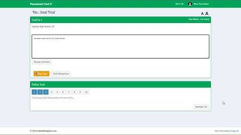 Tutorial Penggunaan CBT (Computer Based Test)