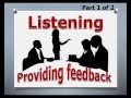 Listening and Feedback Quiz