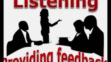 Listening & Nonverbal Feedback